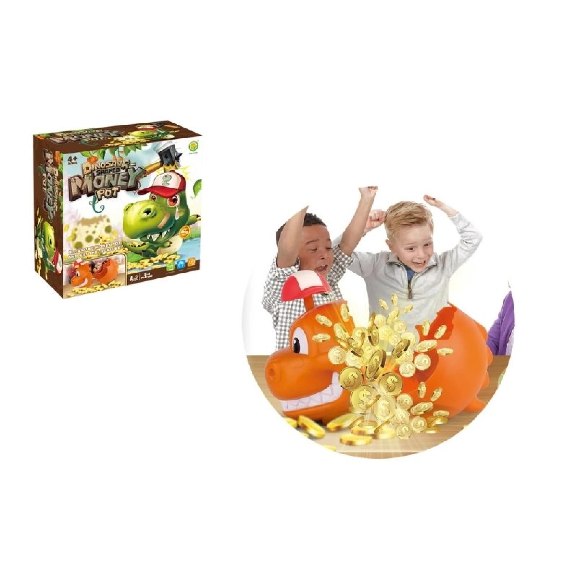 Infinity Toys - Dinosaur shaped money pot