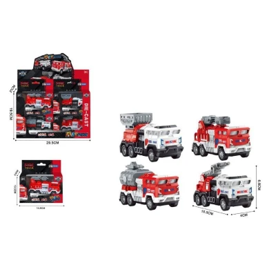 Infinity Toys - Die cast full back truck (12pcs/Display box)