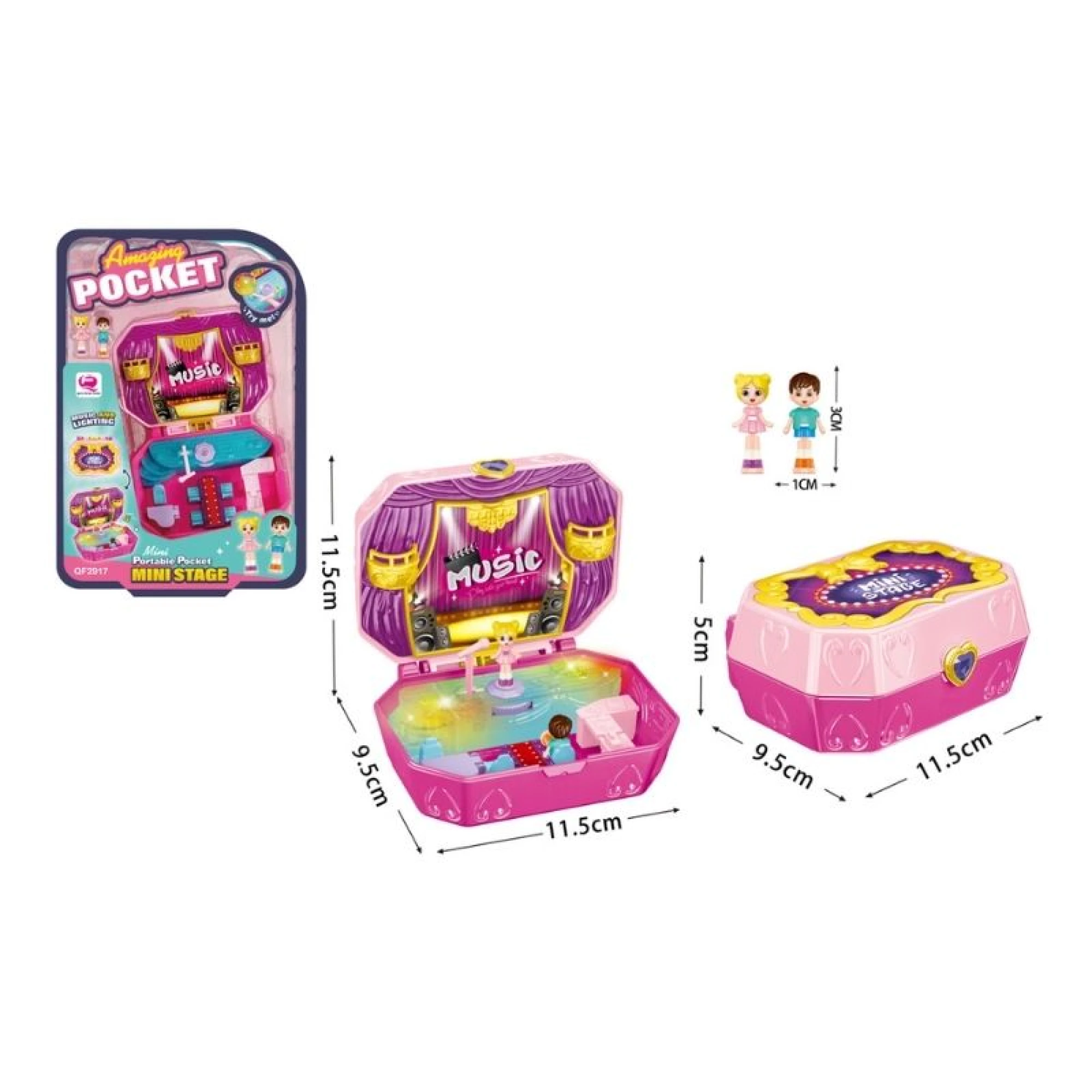 Infinity Toys - Mini stage with light and music