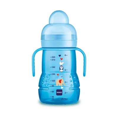 MAM Trainer 220ml - 4m + Blue