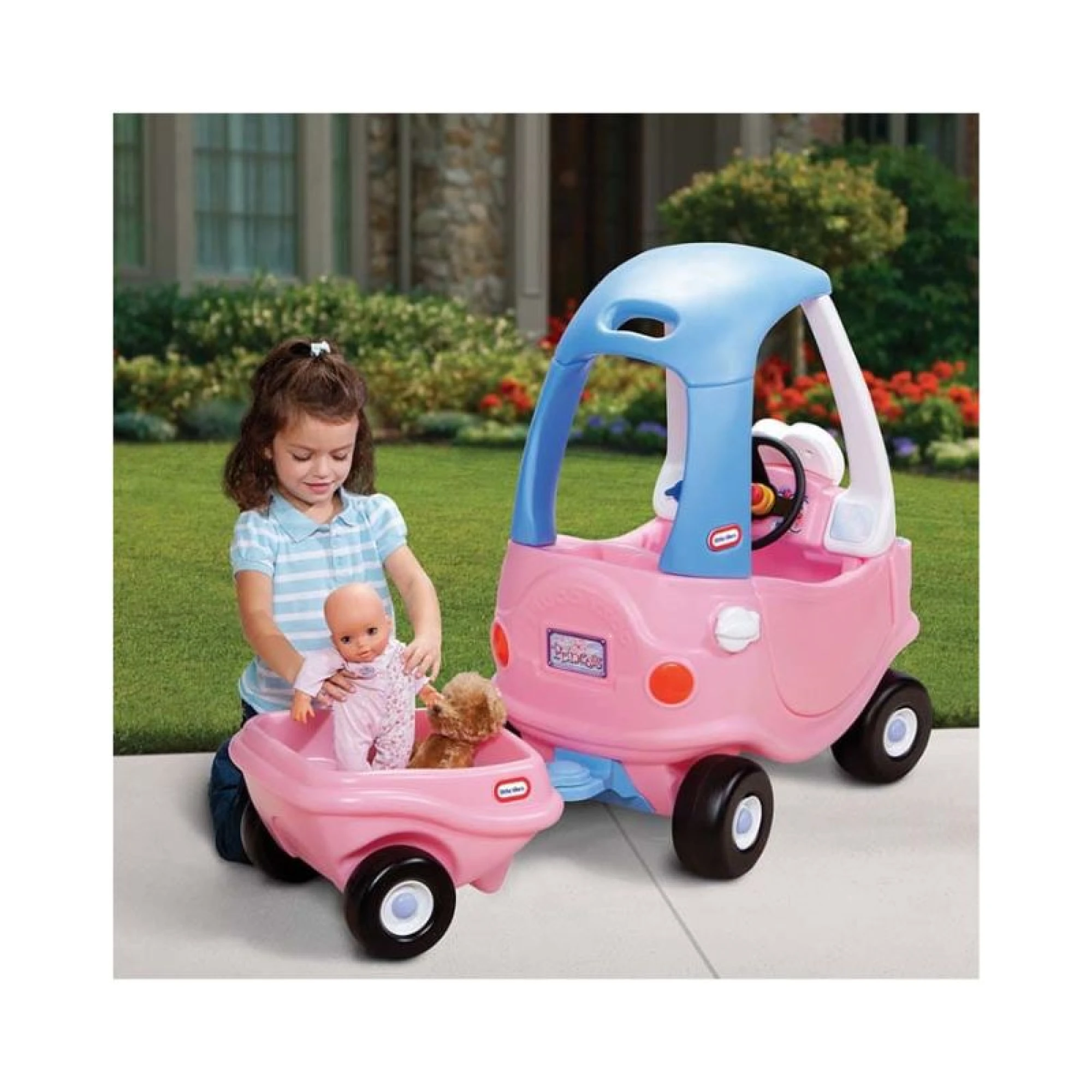 Little Tikes Cozy Coupe Trailer Pink