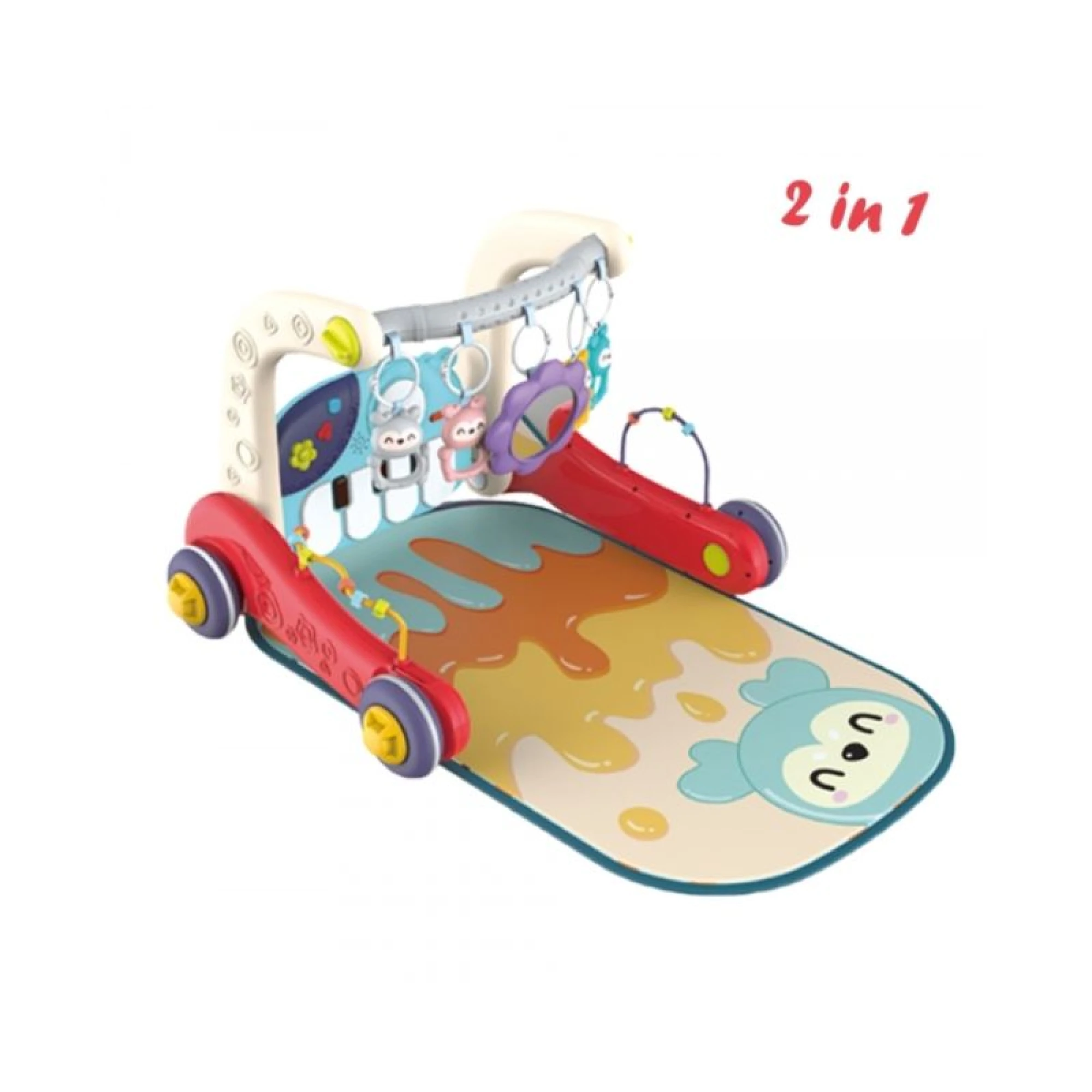 Bebe Star Gym-Activity Walker Piano Magic World 2in1