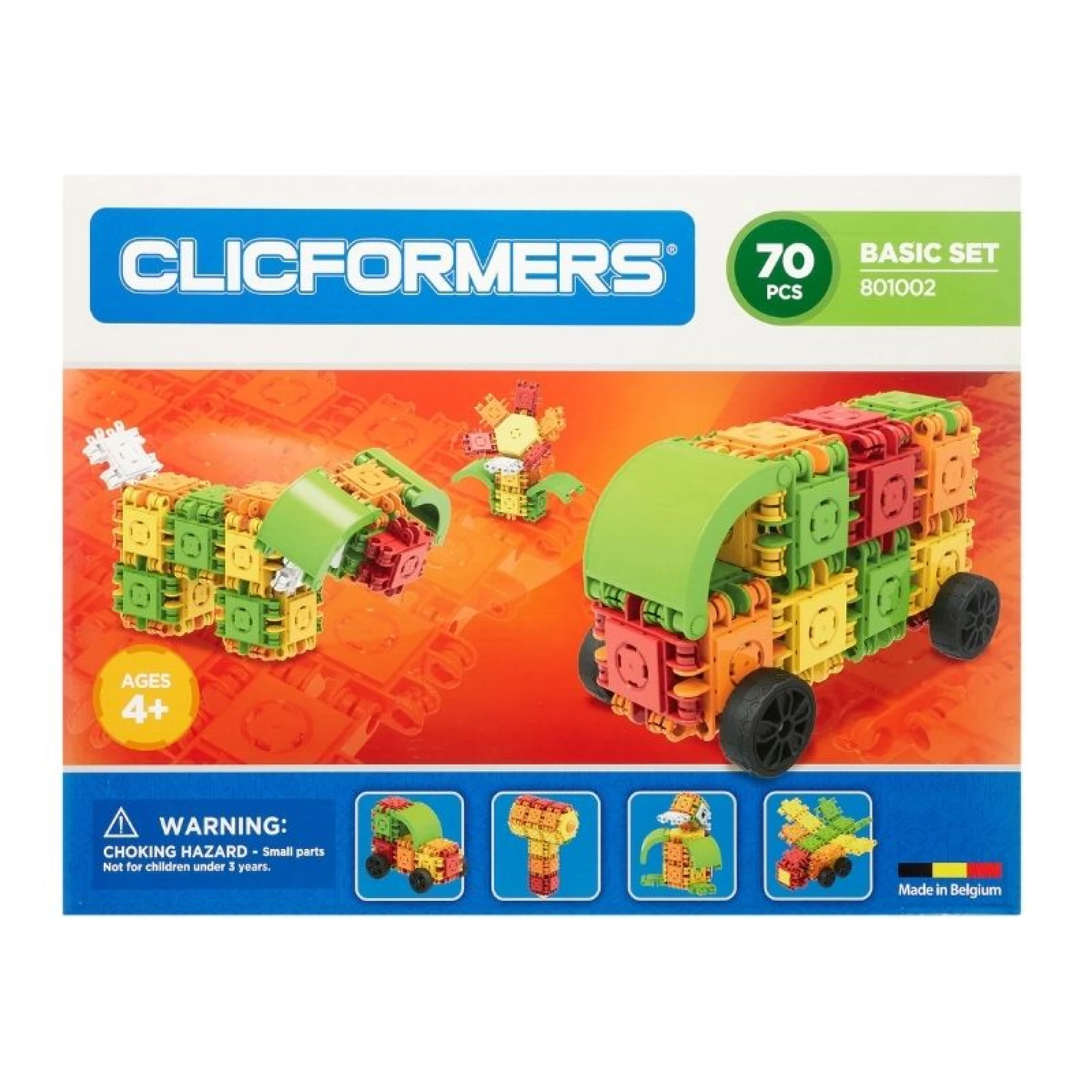 Clicformers Basic Set 70 pieces