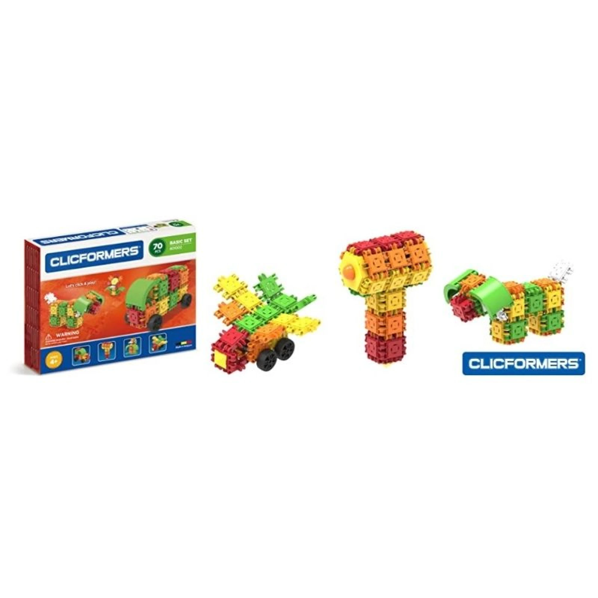 Clicformers Basic Set 70 pieces