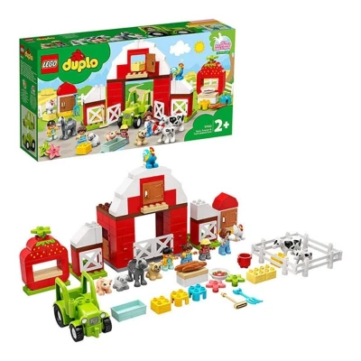 LEGO® DUPLO® Town Barn, Tractor &amp; Farm Animal Care