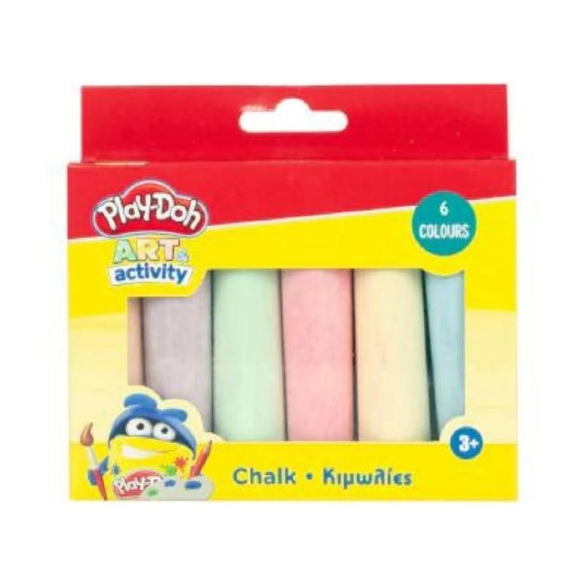 Play-Doh Jumbo chalk 6 Colours