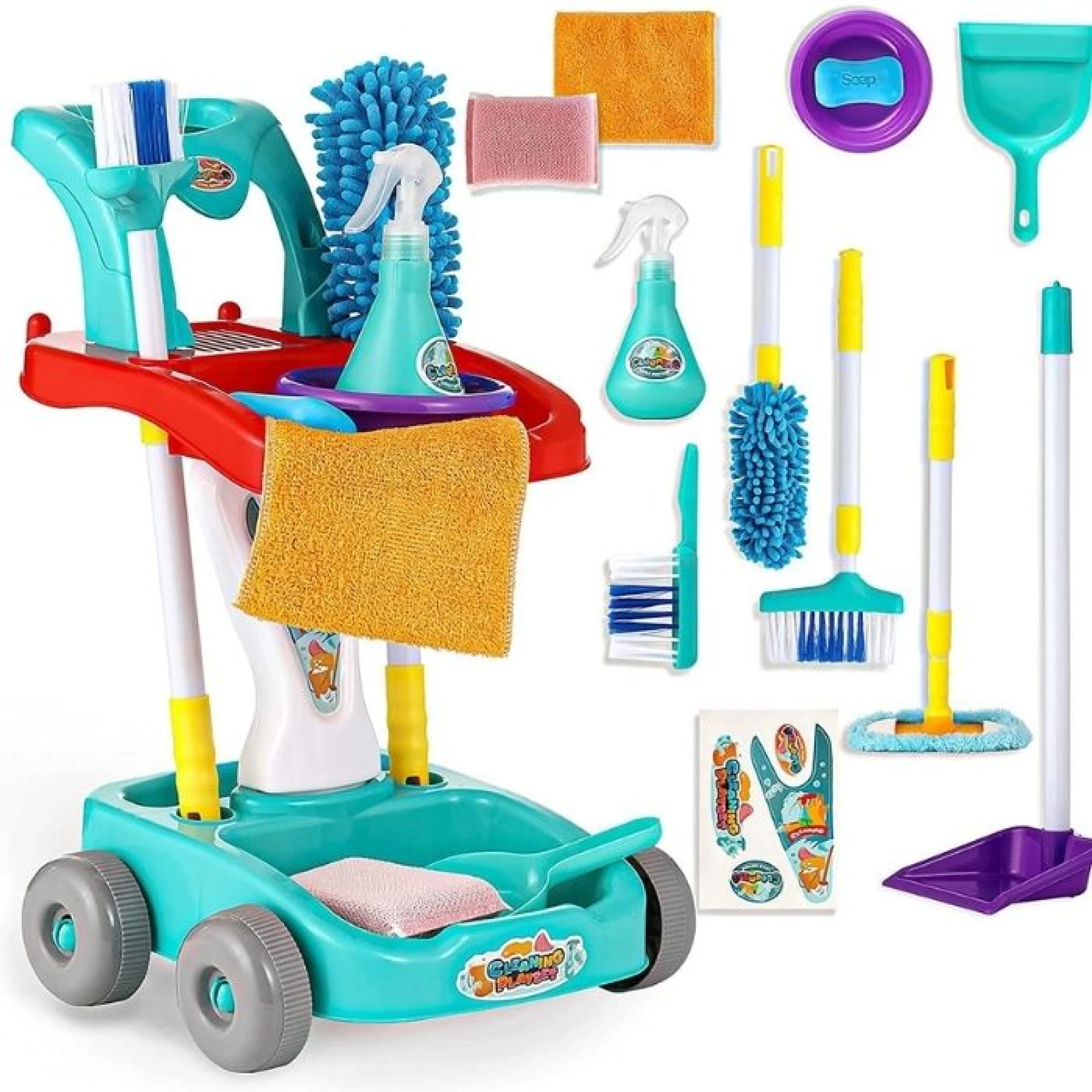 Cleaning Playset children's trolley