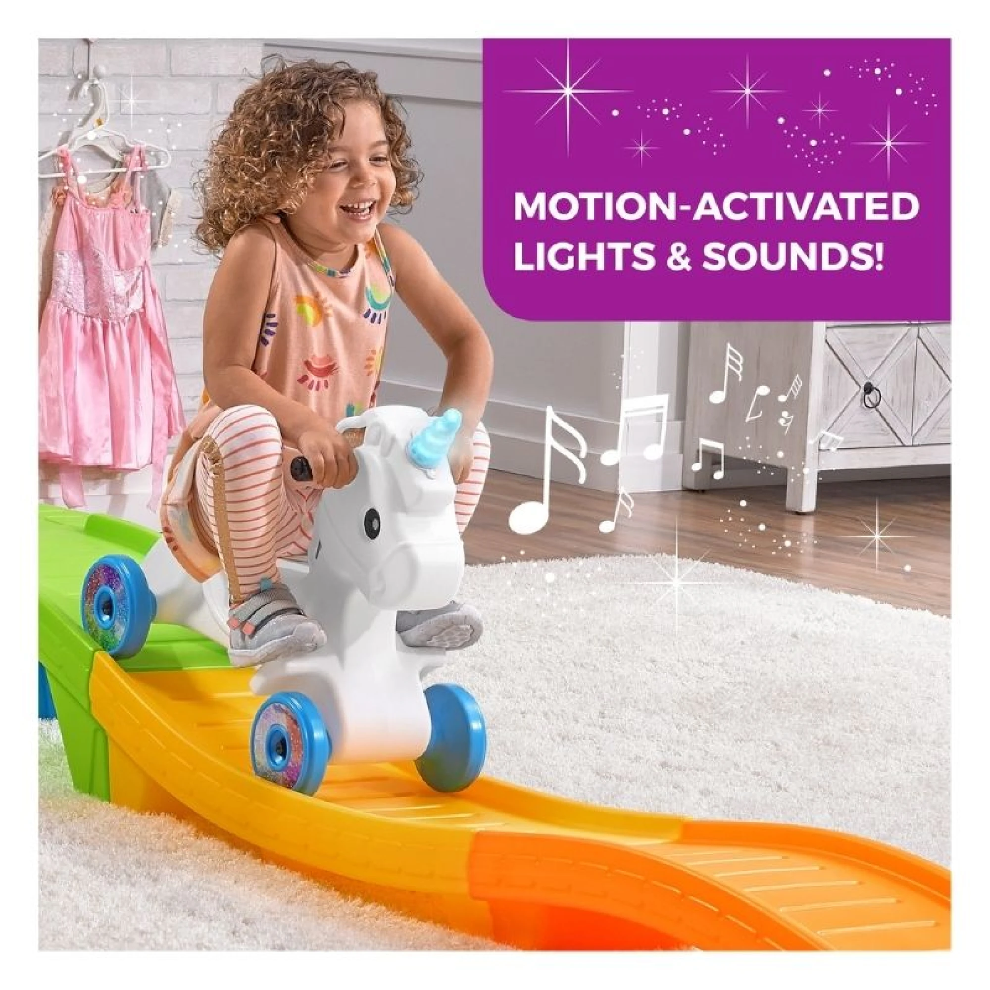 Step 2 - Unicorn Up &amp; Down Roller Coaster™