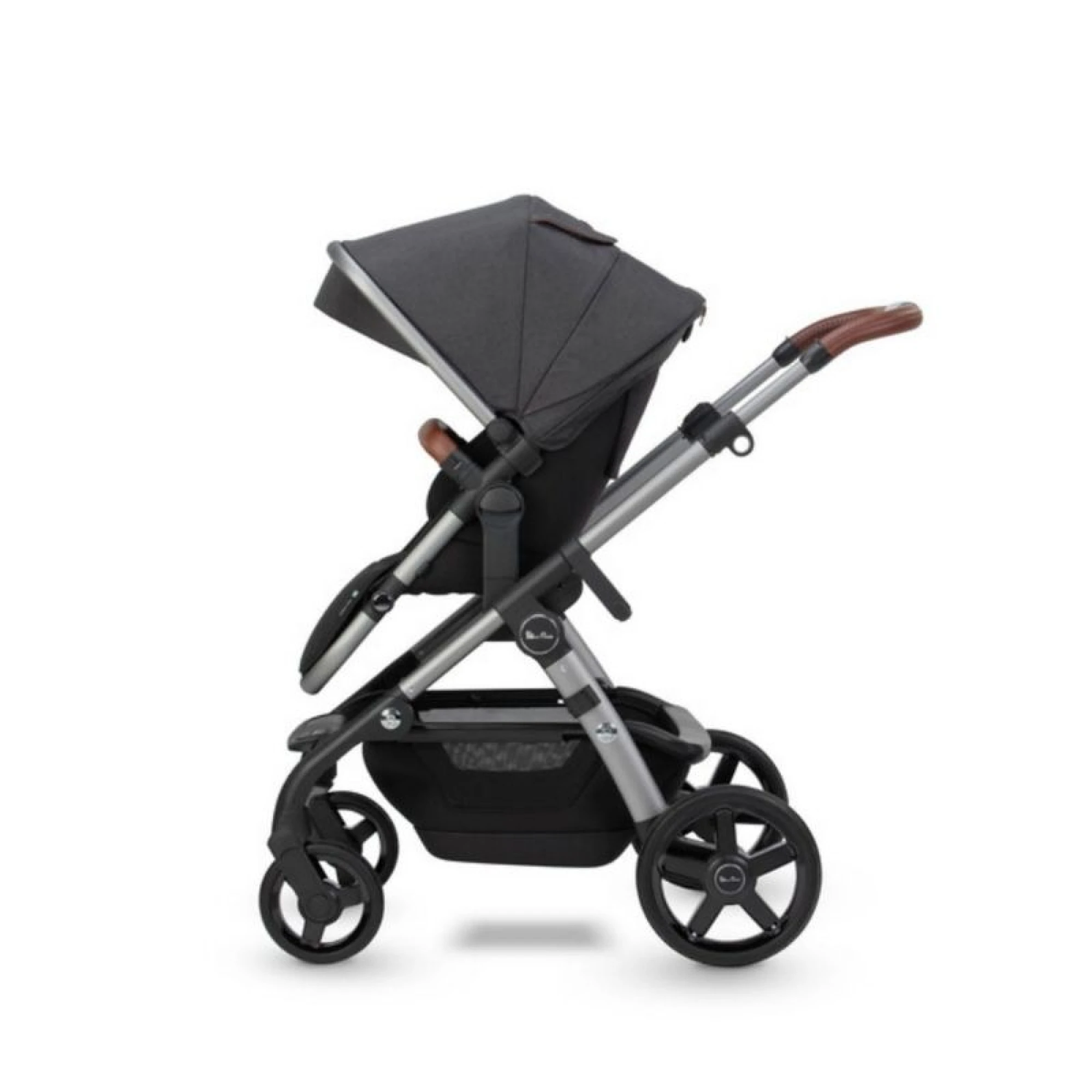 Silver Cross Wave – Charcoal