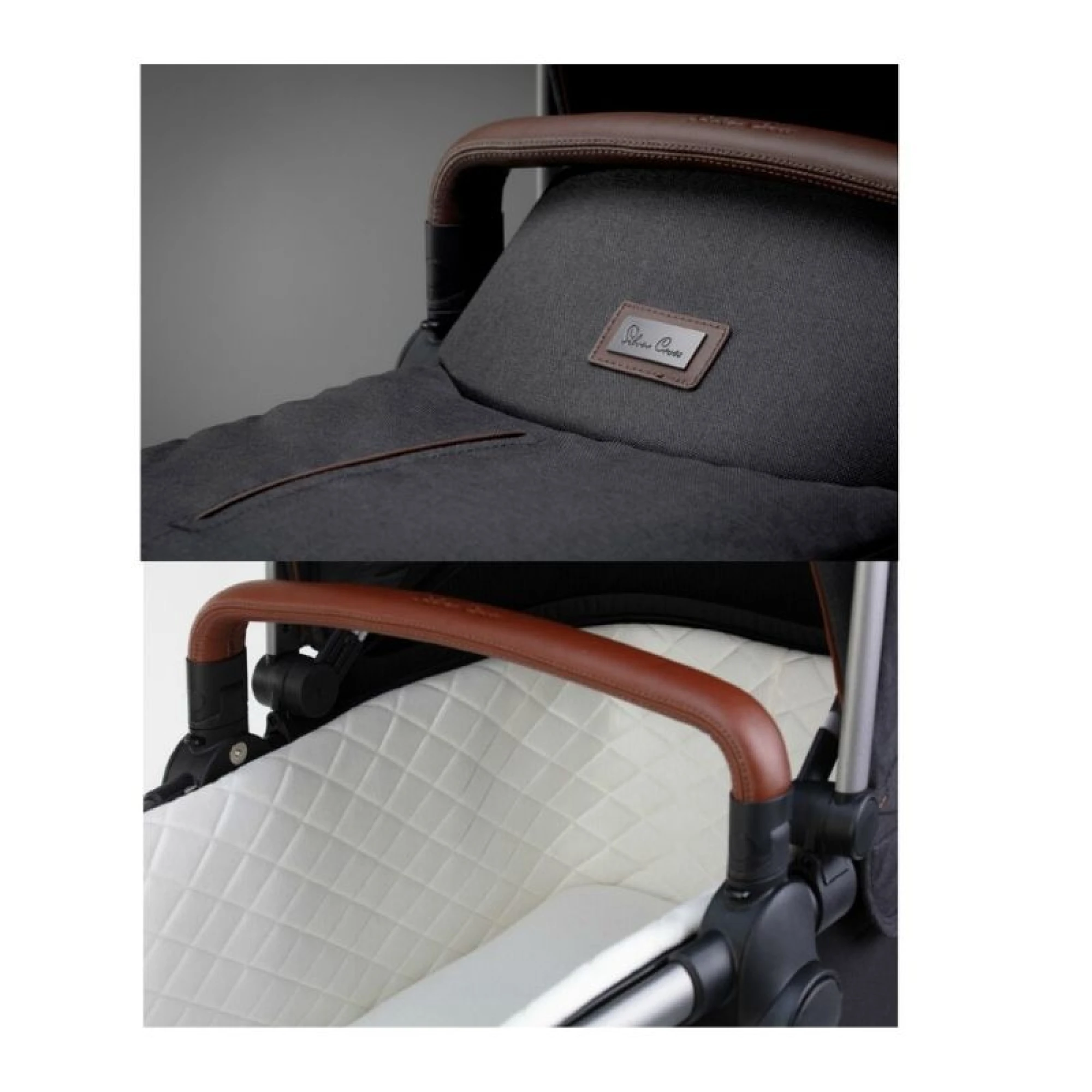 Silver Cross Wave – Charcoal