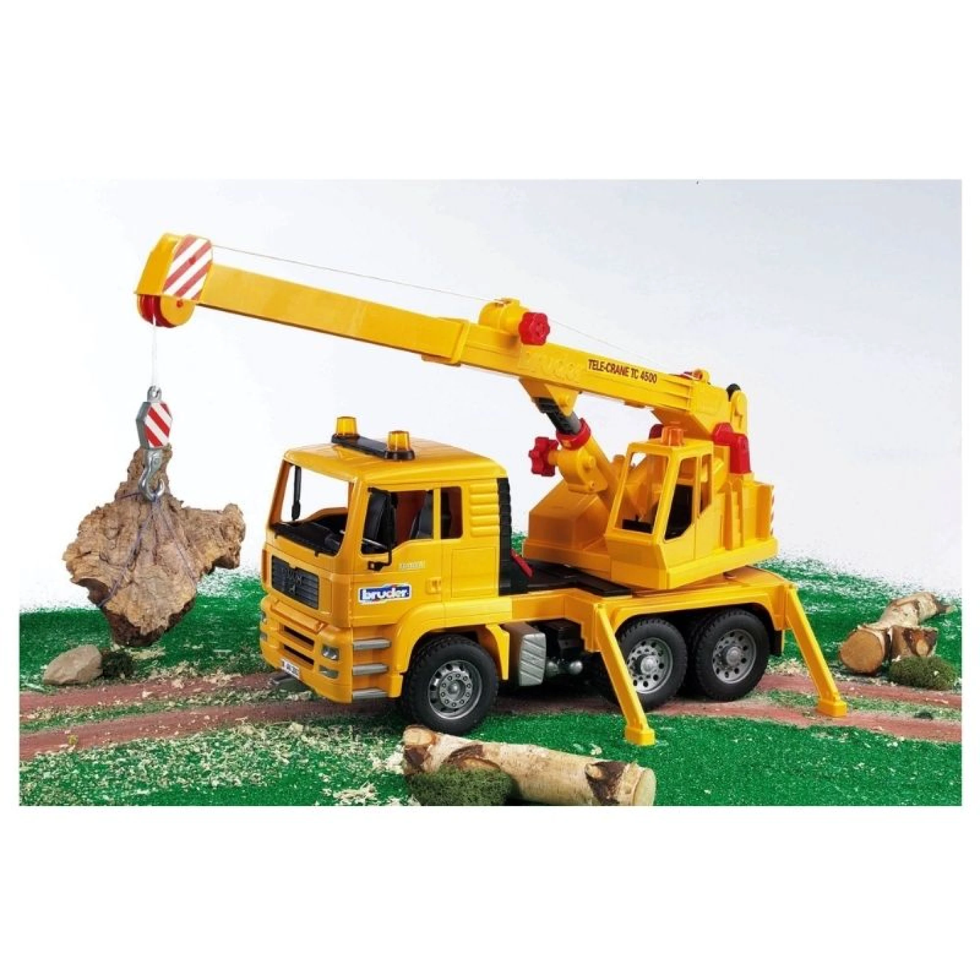 BRUDER CRANE TRUCK VEHICLE
