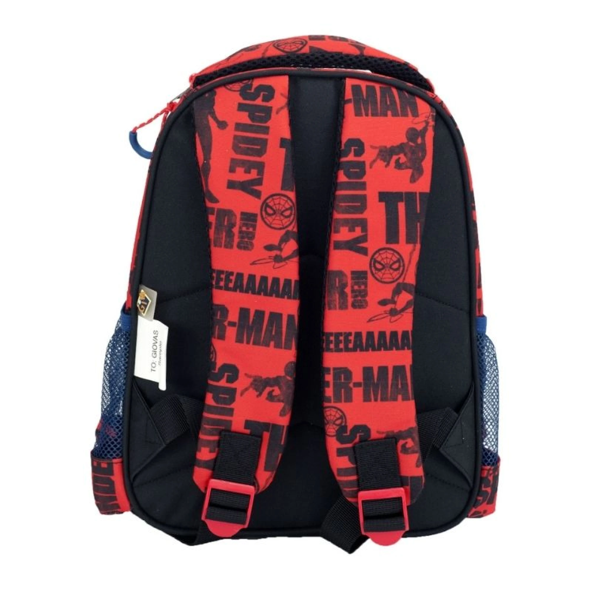 Gim Spider-Man Elementary School Backpack in Red