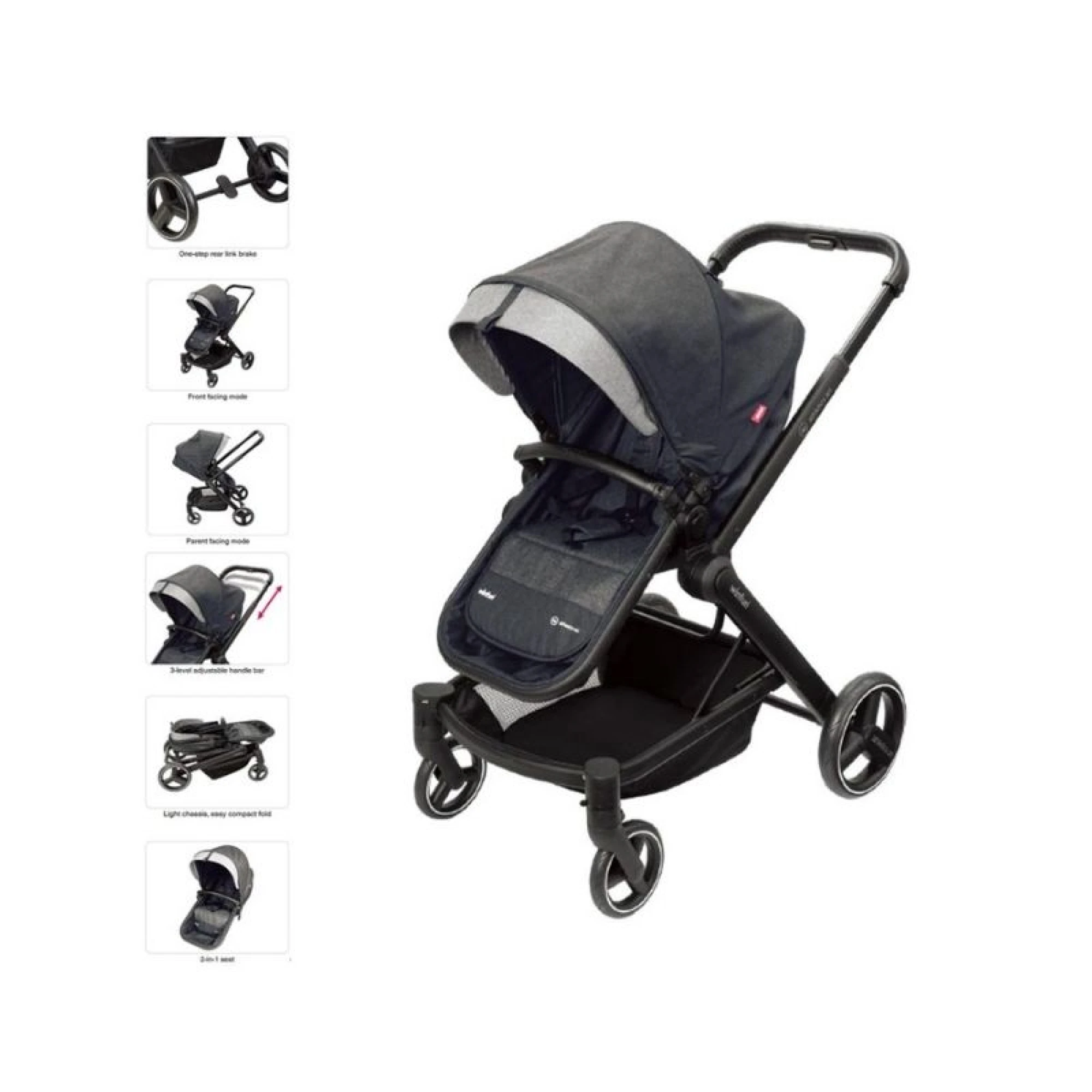 Winfun Stroller - Athletics Art (Black)