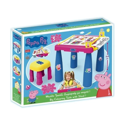 Peppa Pig - Coloring Table with Stool