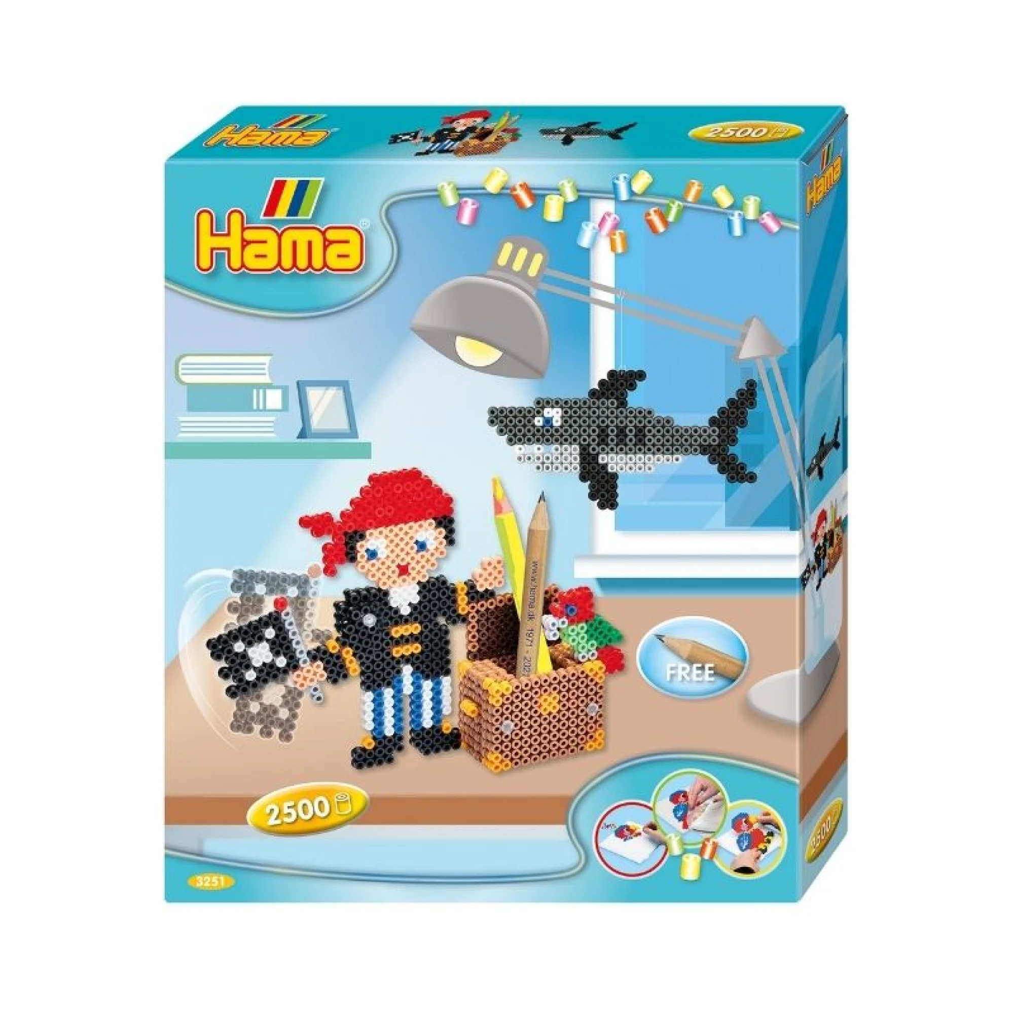 Hama Gift box - Pirate Play